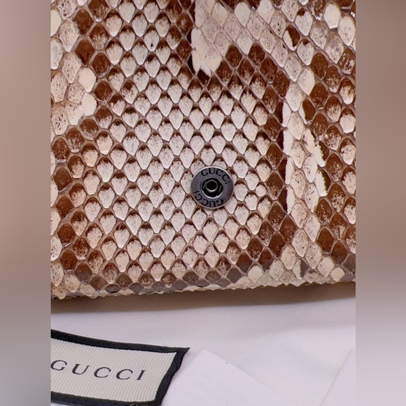 ❌SOLD❌NWT Authentic GUCCI Dionysus Mini Snakeskin Leather Chain Wallet Bag - Picture 7 of 16